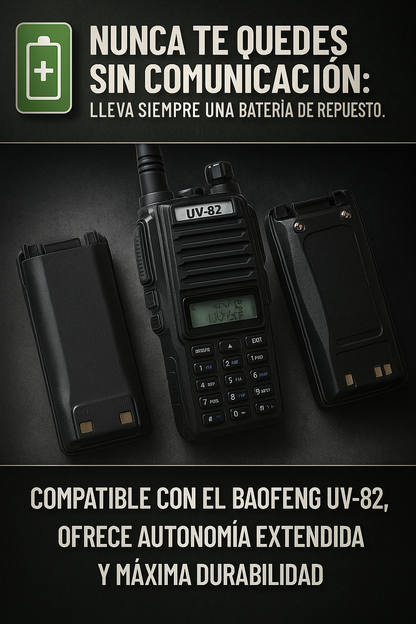 Bateria Reemplazo  UV82